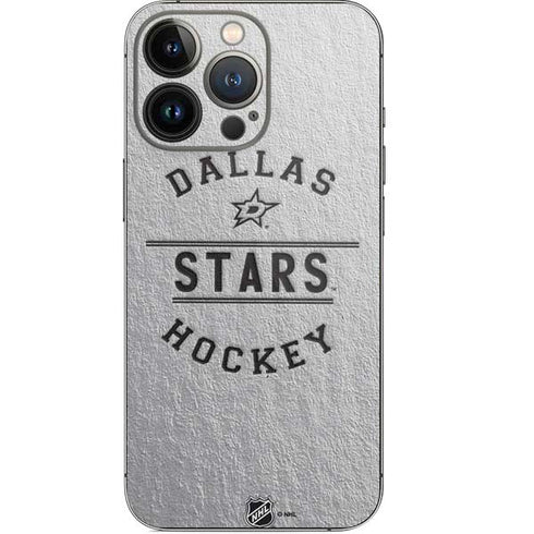 NHL Dallas Stars Black Text iPhone 13 Pro Skin
