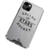 NHL Dallas Stars Black Text iPhone 14 Clear Case