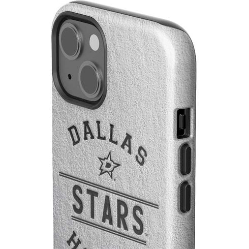 NHL Dallas Stars Black Text iPhone 15 Plus Impact Case