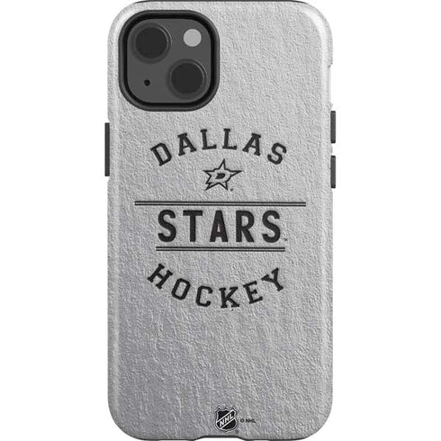NHL Dallas Stars Black Text iPhone 15 Impact Case
