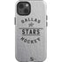 NHL Dallas Stars Black Text iPhone 15 Impact Case