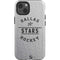 NHL Dallas Stars Black Text iPhone 14 Impact Case
