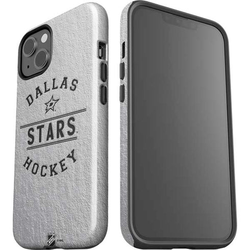 NHL Dallas Stars Black Text iPhone 15 Impact Case
