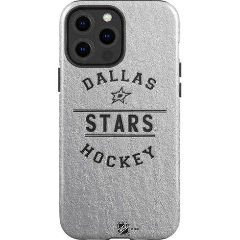 NHL Dallas Stars Black Text iPhone 15 Pro Max Impact Case