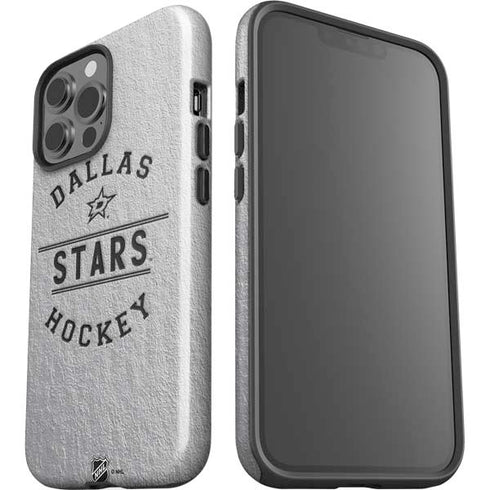 NHL Dallas Stars Black Text iPhone 14 Pro Max Impact Case