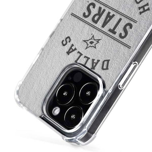 NHL Dallas Stars Black Text iPhone 15 Pro Max MagSafe Case