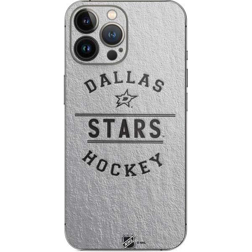 NHL Dallas Stars Black Text iPhone 14 Pro Max Skin