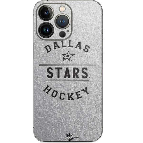 NHL Dallas Stars Black Text iPhone 15 Pro Skin