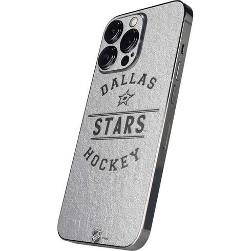 NHL Dallas Stars Black Text iPhone 14 Pro Skin
