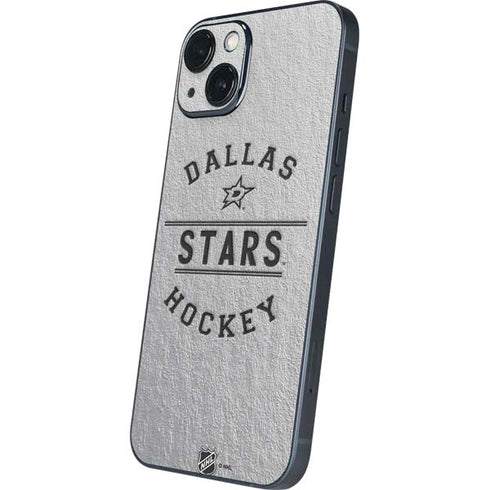 NHL Dallas Stars Black Text iPhone 14 Skin