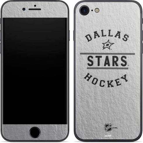 NHL Dallas Stars Black Text iPhone 7 Skin