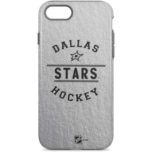 NHL Dallas Stars Black Text iPhone 8 Pro Case