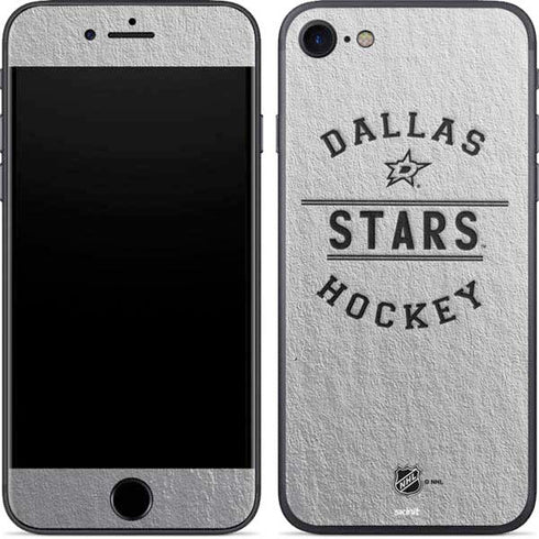 NHL Dallas Stars Black Text iPhone 8 Skin