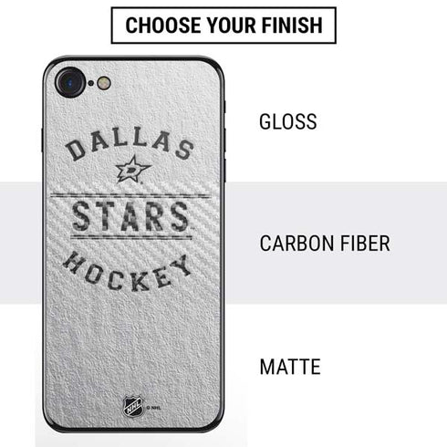 NHL Dallas Stars Black Text iPhone SE (2nd & 3rd Gen) Skin