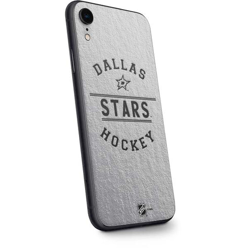 NHL Dallas Stars Black Text iPhone XR Skin