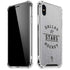 NHL Dallas Stars Black Text iPhone XS Max Clear Case