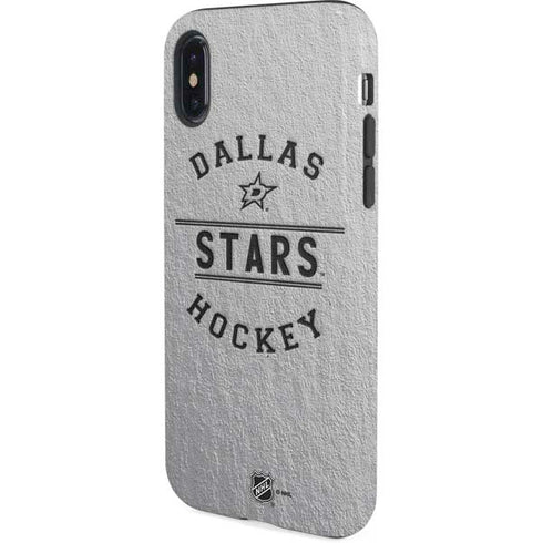 NHL Dallas Stars Black Text iPhone XS Pro Case
