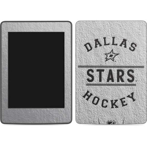 NHL Dallas Stars Black Text Amazon Kindle Skin