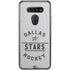 NHL Dallas Stars Black Text LG K51/Q51 Clear Case