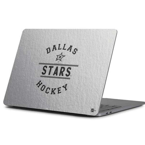 NHL Dallas Stars Black Text Apple MacBook Pro 13-inch Skin