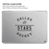 NHL Dallas Stars Black Text MacBook Pro 15in (2016-19) Case plus Skin
