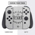 NHL Dallas Stars Black Text Nintendo Switch Bundle Skin