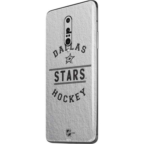 NHL Dallas Stars Black Text OnePlus 7 Pro Skin