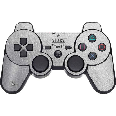 NHL Dallas Stars Black Text PS3 Dual Shock wireless controller Skin