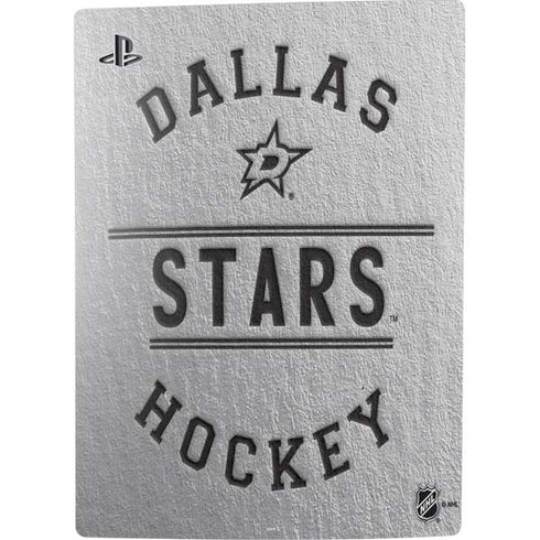 NHL Dallas Stars Black Text PS5 Console Skin