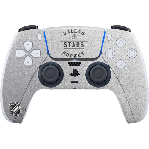 NHL Dallas Stars Black Text PS5 Controller Skin