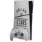 NHL Dallas Stars Black Text PS5 Slim Digital Edition Bundle Skin