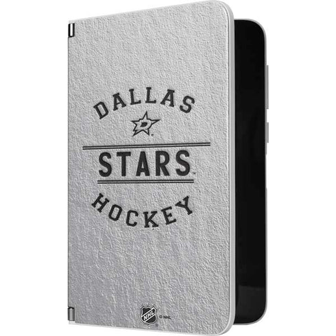 NHL Dallas Stars Black Text Surface Duo Skin