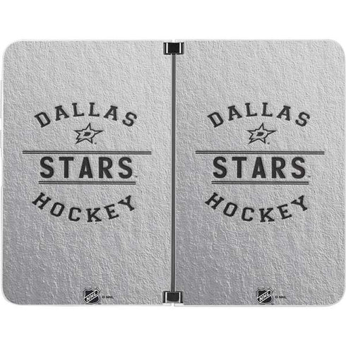 NHL Dallas Stars Black Text Surface Duo Skin