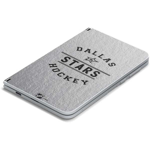 NHL Dallas Stars Black Text Surface Duo Skin
