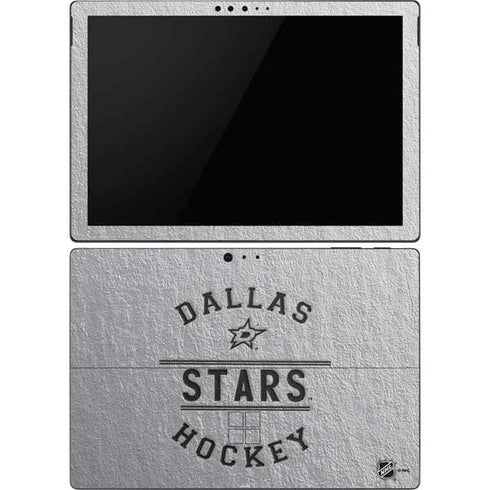 NHL Dallas Stars Black Text Surface Pro 6 Skin