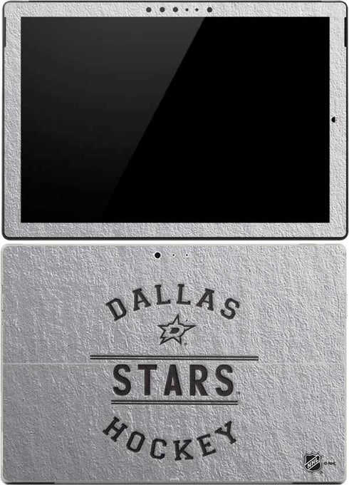 NHL Dallas Stars Black Text Surface Pro (2017) Skin
