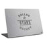 NHL Dallas Stars Black Text Universal Laptop 16.6in (13.4 x 9.7in) Skin
