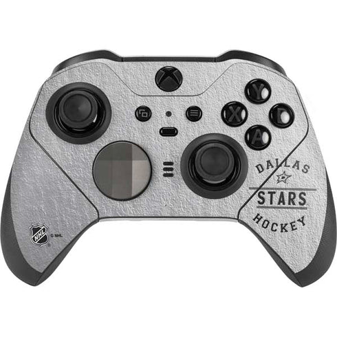NHL Dallas Stars Black Text Xbox Elite Wireless Controller Series 2 Skin