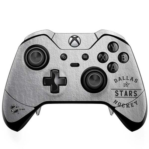 NHL Dallas Stars Black Text Xbox One Elite Controller Skin