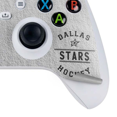 NHL Dallas Stars Black Text Xbox Series S Skins