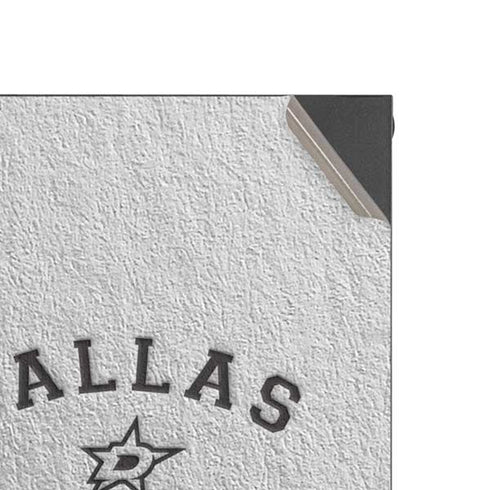 NHL Dallas Stars Black Text Xbox Series X Console Skin