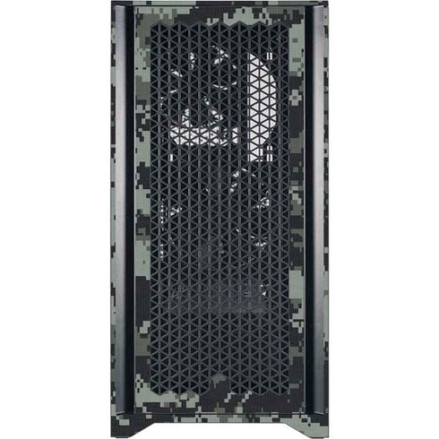 NHL Dallas Stars Camo Corsair 4000D Tempered Glass Mid-Tower ATX Case Skin