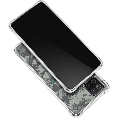 NHL Dallas Stars Camo Galaxy A12 Clear Case
