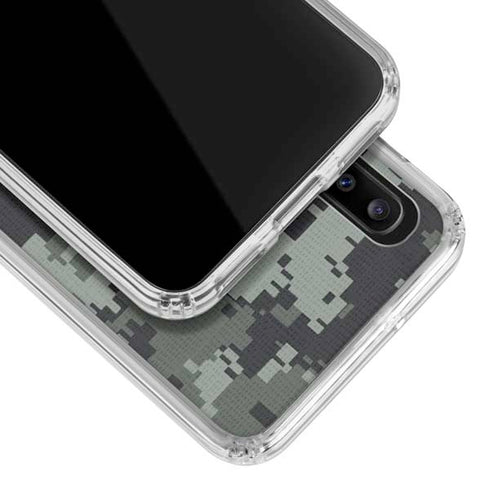 NHL Dallas Stars Camo Galaxy A20 Clear Case