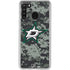 NHL Dallas Stars Camo Galaxy A21 Clear Case