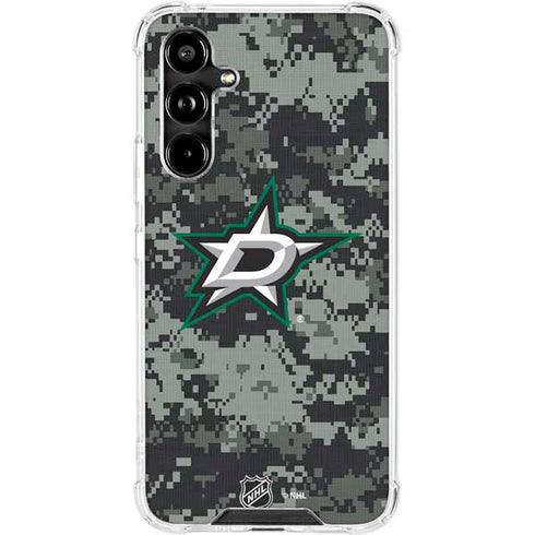 NHL Dallas Stars Camo Galaxy A54 5G Clear Case