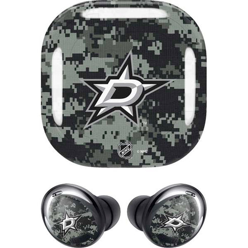NHL Dallas Stars Camo Galaxy Buds Pro Skin