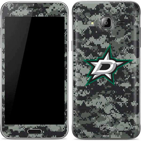 NHL Dallas Stars Camo Galaxy J3 Skin