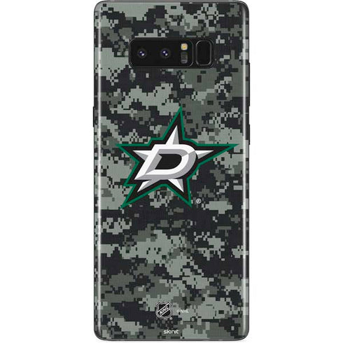 NHL Dallas Stars Camo Galaxy Note 8 Skin