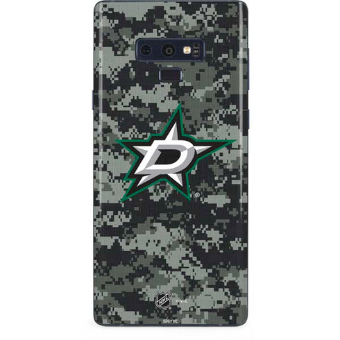 NHL Dallas Stars Camo Galaxy Note 9 Skin